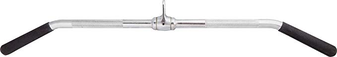 Body Sport 36-Inch Chrome Lat Bar